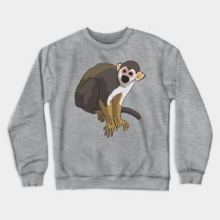 Squirrel Monkey Crewneck Sweatshirt